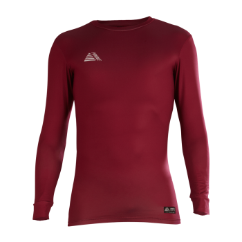 Maroon Base Layer Maroon Thermal Top Pendle Sportswear